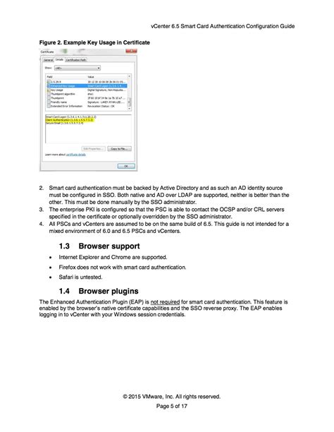 using smart card authentication vmware documentationvmware documentation|vCenter smart card authentication fails for newly issued smart cards.